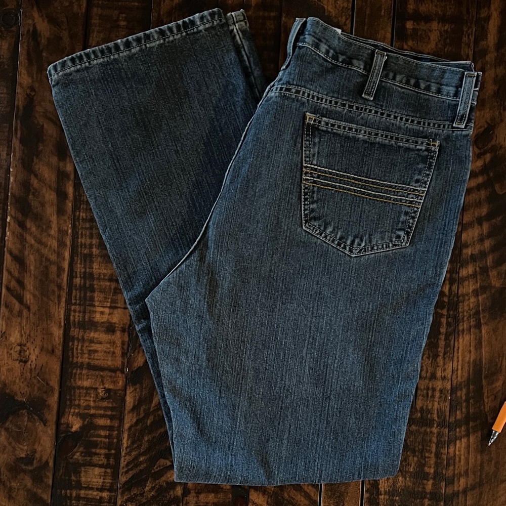 Cinch Relaxed Fit Dark Blue Jeans